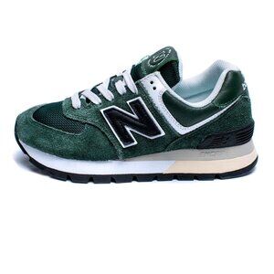 New Balance 574 Rugged Green / Black | Size M8.5/W10 | **NWT**